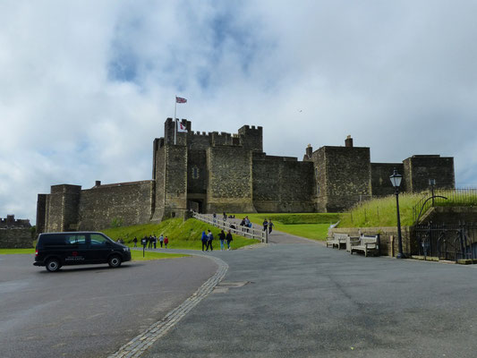 Blick auf Dover Castle