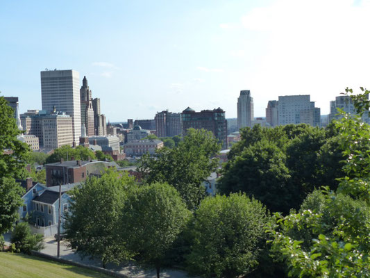 Prospect Terrace Park mit Aussicht auf die Stadt Providence