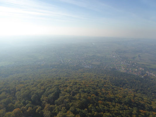 Ausblick vom Fernsehtrum "Avala"