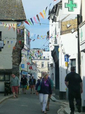 Fahrt & Spaziergang durch Fowey