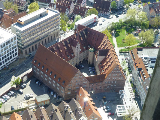 Polizeirevier von oben