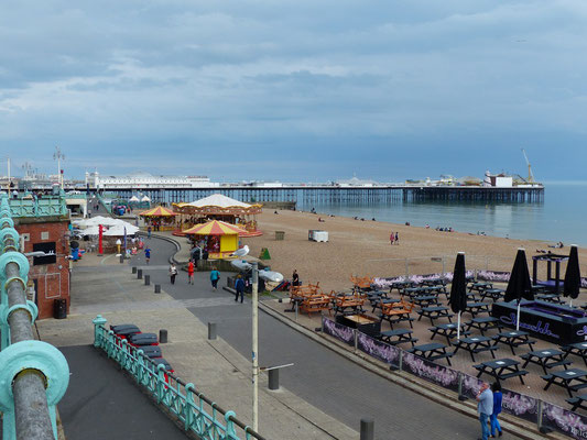 Wieder an der Strandpromenade...