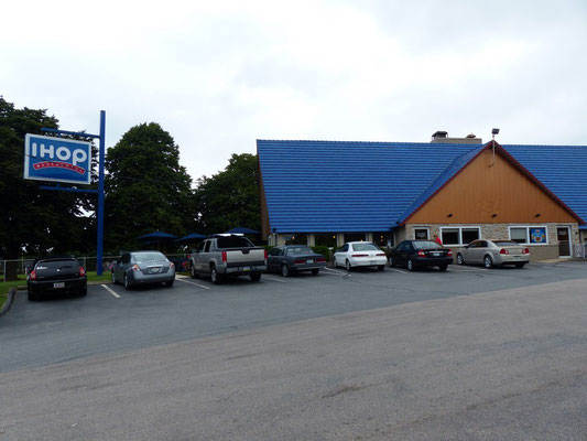 Unser Frühstück im IHOP in Newport