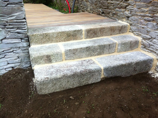Escalier en pierre