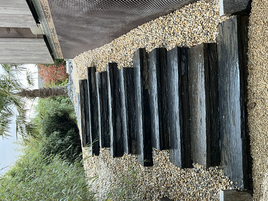 Escalier en schiste