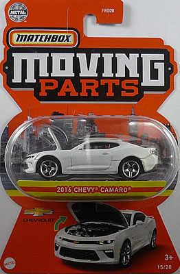 MatchboxMoving Parts 15/20 1139 2016 Chevy Camaro