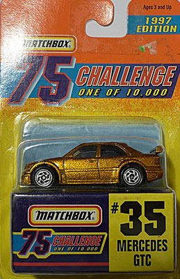 Matchbox 1997-35 Gold Challenge-Mercedes GTC
