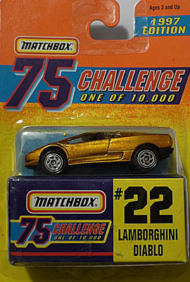 Matchbox 1997-22 Gold Challenge-Lamborghini Diablo