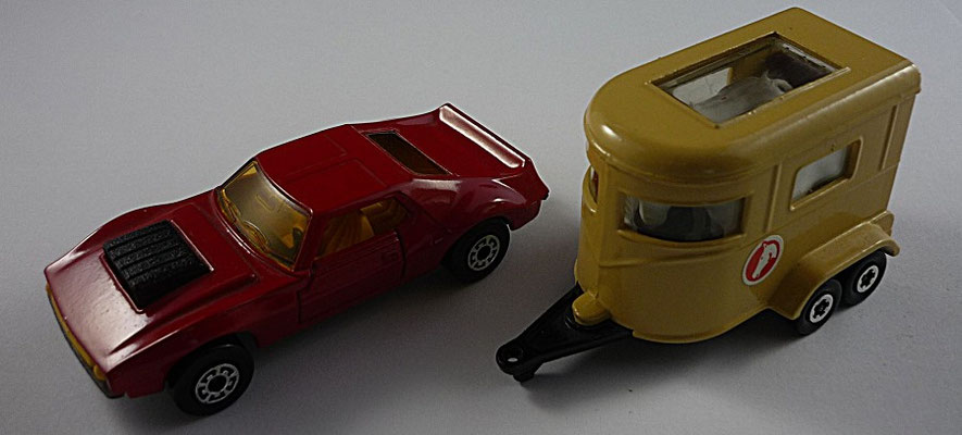 TP-3A MB 09B  roter AMX Javelin & MB 43A beige Pony Trailer