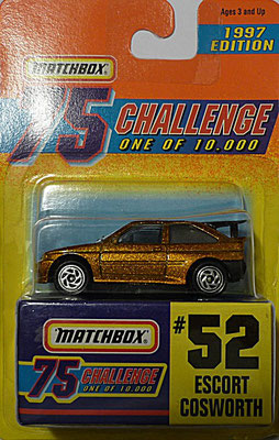 Matchbox 1997-52 Gold Challenge-Ford Escord Cosworth