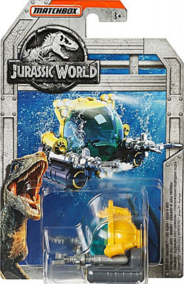 Matchbox Jurassic World 2018-10-1113 Deep Dive Submarine / neues Modell