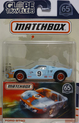 Matchbox  2018  Globe Traveller 995 Ford GT40