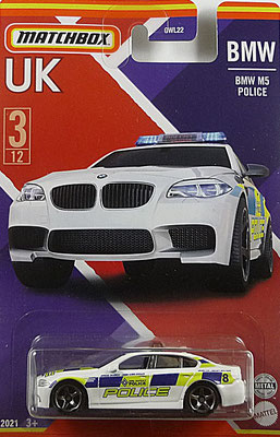 Matchbox UK 966 BMW M5 Police