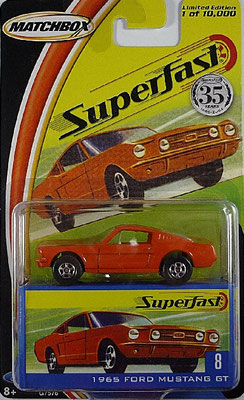 08 ´65 Ford Mustang GT (Neuauflage des SF Modells von 1969 mit der damaligen Modellnummer)