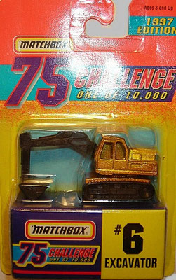 Matchbox 1997-06 Gold Challenge-Excavator