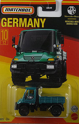 Matchbox Germany - 728 Mercdes-Benz Unimog U300 10/12