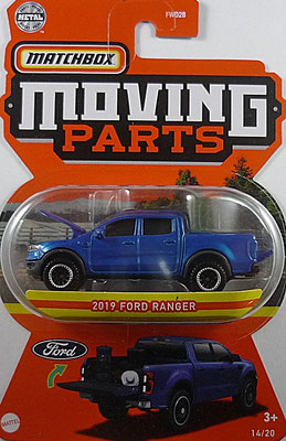 MatchboxMoving Parts 14/20 1225 2019 Ford Ranger