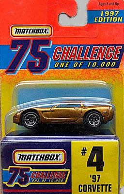 Matchbox 1997-04 Gold Challenge-´97 Corvette