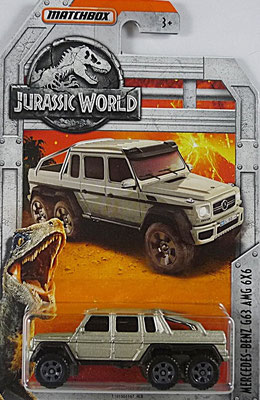 Matchbox Jurassic World 2018-06-1056 Mercedes-Benz G63 AMG 6x607