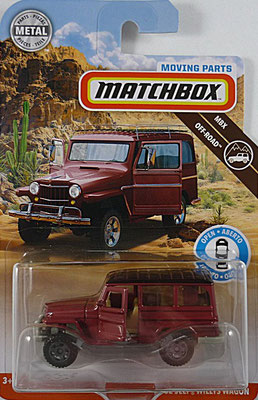 Matchbox 2019-05-1141 ´62 Jeep Willys Wagon / Erstfarbe