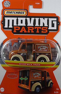 MatchboxMoving Parts 05/20 1222 Divco Milk Truck