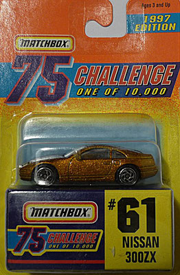 Matchbox 1997-61 Gold Challenge-Nissan 300ZX