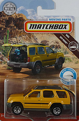 Matchbox 2019-01-1137 ´00 Nissan Xterra / Erstfarbe (Neuaulage SF 490 Nissan Xterra von 2001)