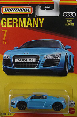 Matchbox Germany - 2006 Audi R8 7/12
