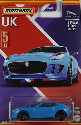 Matchbox UK 975  '15 Jaguar F-Type Coupe