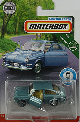 Matchbox 2019-03-1135  ´65 VW Type 3 Fastback / Erstfarbe (Neuauflage SF 67A VW 1600 TL von 1970)
