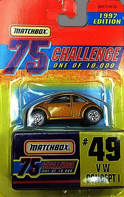 Matchbox 1997-49 Gold Challenge-VW Concept I