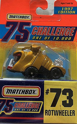 Matchbox 1997-73 Gold Challenge-Rotwheeler