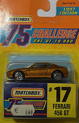Matchbox 1997-17 Gold Challenge-Ferrari 456 GT