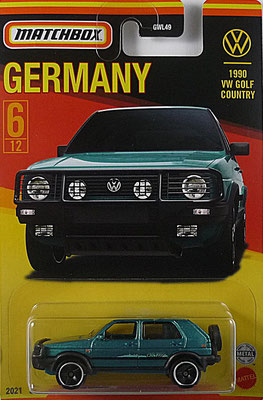 Matchbox Germany - 1038  ´90 Volkswagen Golf Country 6/12