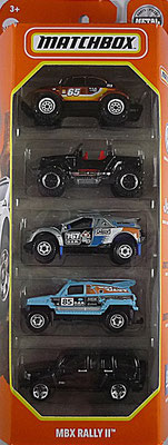 Matchbox 2021 5.Pack MBX Rally II
