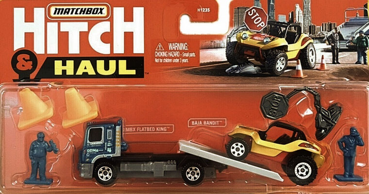 Matchbox 2021 MBX - Flat Bed King / Baja Bandit