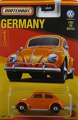Matchbox Germany - 363 1962 VW Beetle 1/12