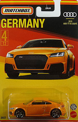Matchbox 2022-04 '19 Audi TT RS