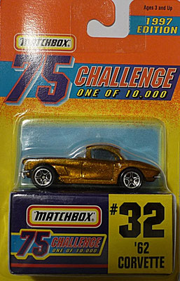 Matchbox 1997-32 Gold Challenge-´62 Corvette