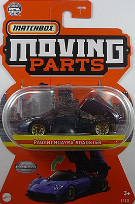 MatchboxMoving Parts 01/20 1253 Pagani Huayra Roadster / neues Modell