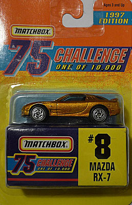 Matchbox 1997-08 Gold Challenge-Mazda RX 7