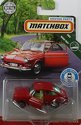 Matchbox 2019-03-1135  ´65 VW Type 3 Fastback / Erstfarbe (Neuauflage SF 67A VW 1600 TL von 1970)