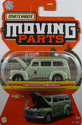 MatchboxMoving Parts 11/20 1254 1950 Chevy Suburban / neues Modell