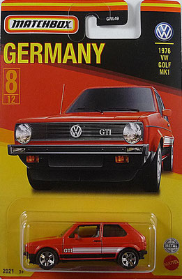 Matchbox Germany - 1200 1967 VW Golf MK1 8/12