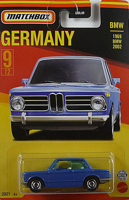Matchbox Germany - 1173 1969 BMW 2002 9/12