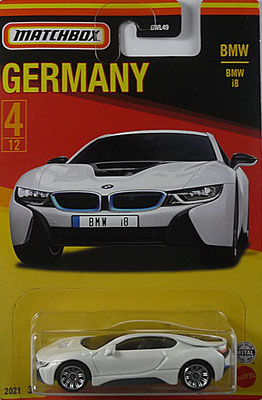 Matchbox Germany - 1093 BMW i8 4/12