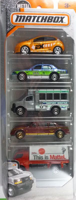 Matchbox 2016 5-Pack Transport