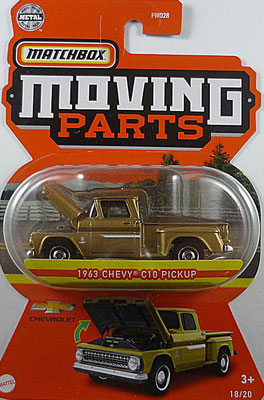 MatchboxMoving Parts 18/20 1143 1963 Chevy C10 Pickup