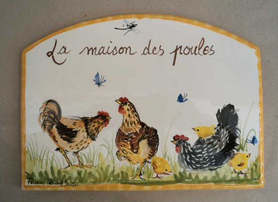 La maison des poules.