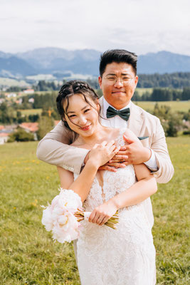 Hochzeitsfotografin G'Steig Lechbruck  hochzeitsbilder Heiraten Allgäu